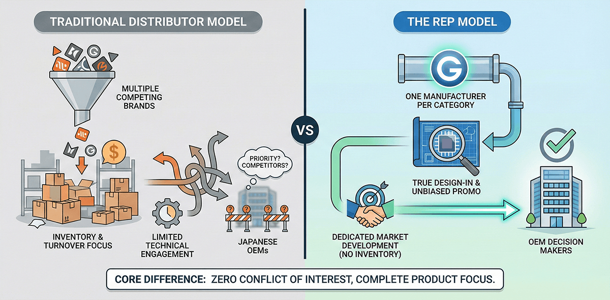 Why the Rep Model Matters in Japan